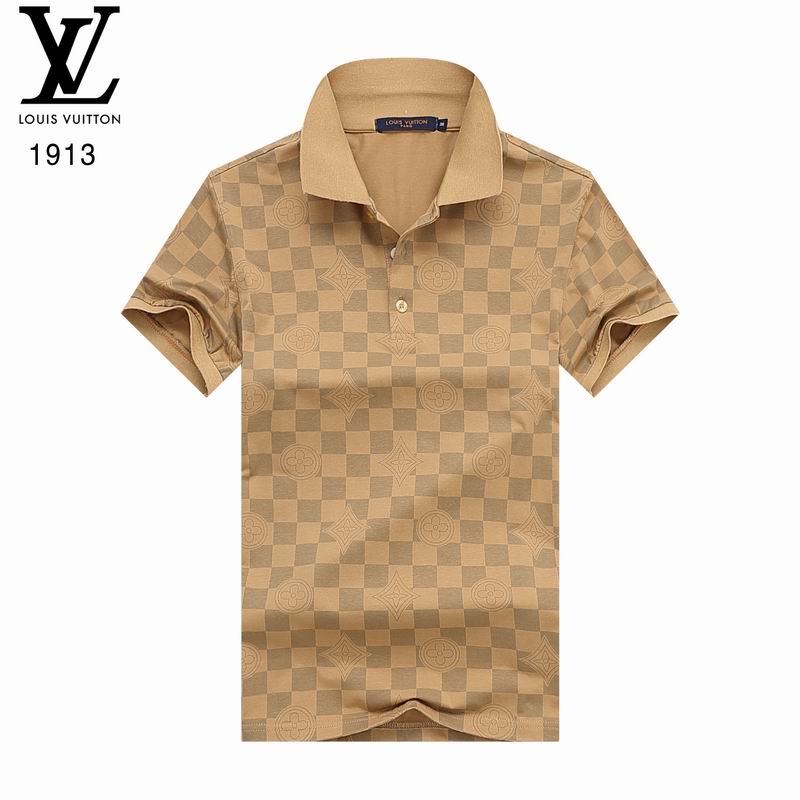 Louis Vuitton POLO shirts men-LV61823A